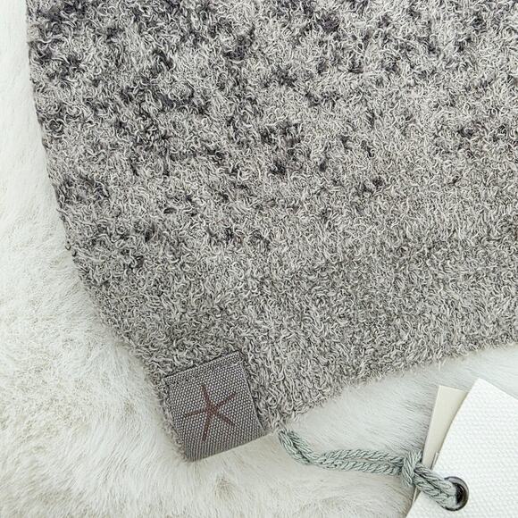Barefoot Dreams CozyChic Lite Confetti Beanie Gray Brown Knit Slouchy NWT OS main image 7